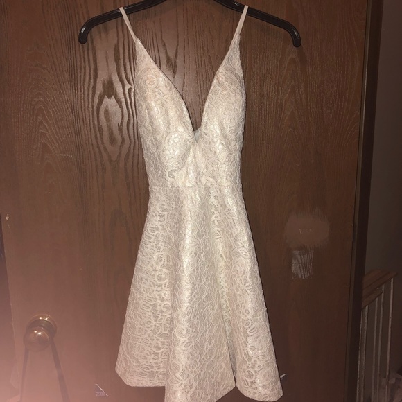 White Formal Dress - Picture 1 of 3